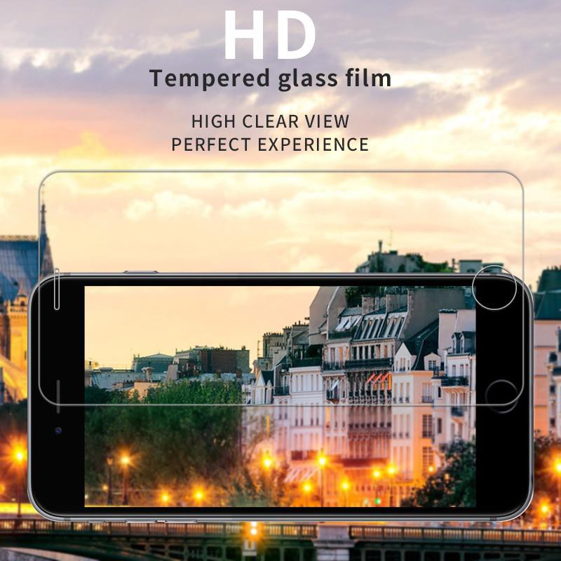 Kính cường lực 0.3mm 2.5D HD bảo vệ màn hình cho IPHONE 10 8 7 6 6S+ 5S 5C 6S 7 8+ 11 XS MAX XR XS X SE PRO MAX