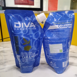 DẦU HẤP Ủ TÓC DIVA COLLAGEN HAIR REPAIR SIÊU MƯỢT, GIỮ MÀU TÓC NHUỘM
💥DUNG TÍCH: 500ML