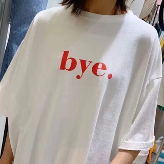 Ao phông dáng rộng Bye