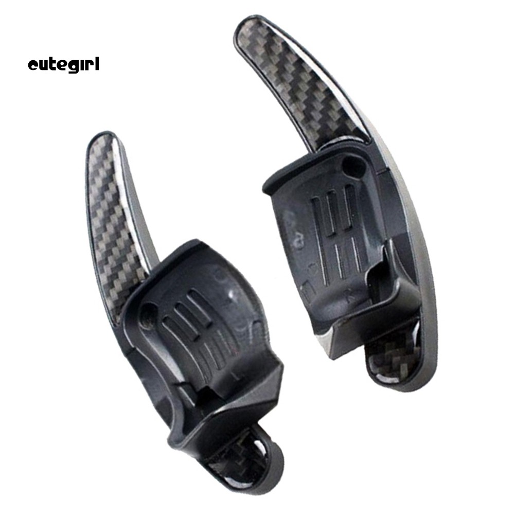 Bộ 2 vỏ bọc lẫy chuyển số bằng sợi carbon cho xe oto Golf 6 GTI R20 Cool R36 CC