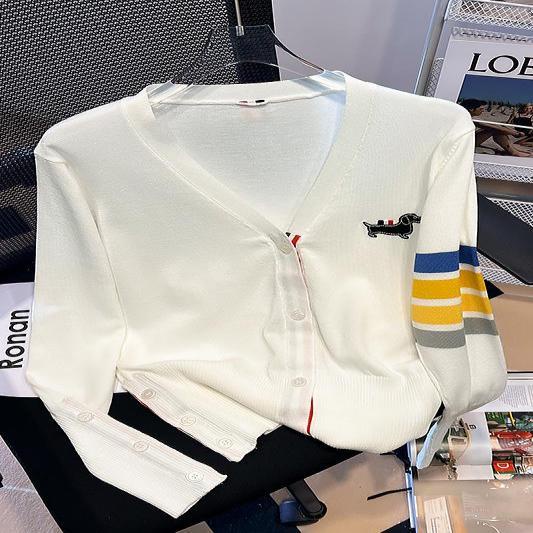 Áo Khoác Cardigan Dệt Kim Phong Cách Pháp Thời Trang Cho Nữ  tao bao