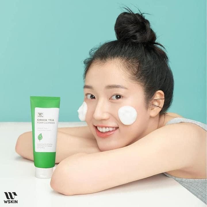 SỮA RỬA MẶT TRÀ XANH GIẢM DẦU WSKIN GREEN TEA FOAM CLEANSER Chưa Có Đánh Giá