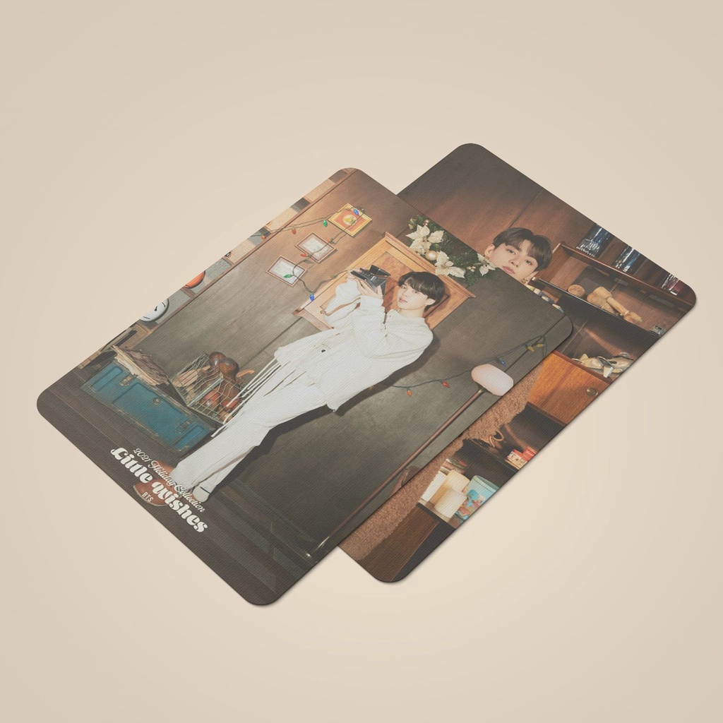 Hộp 55 Thẻ Hình lomo Nhóm Nhạc BTS Chất Lượng Cao