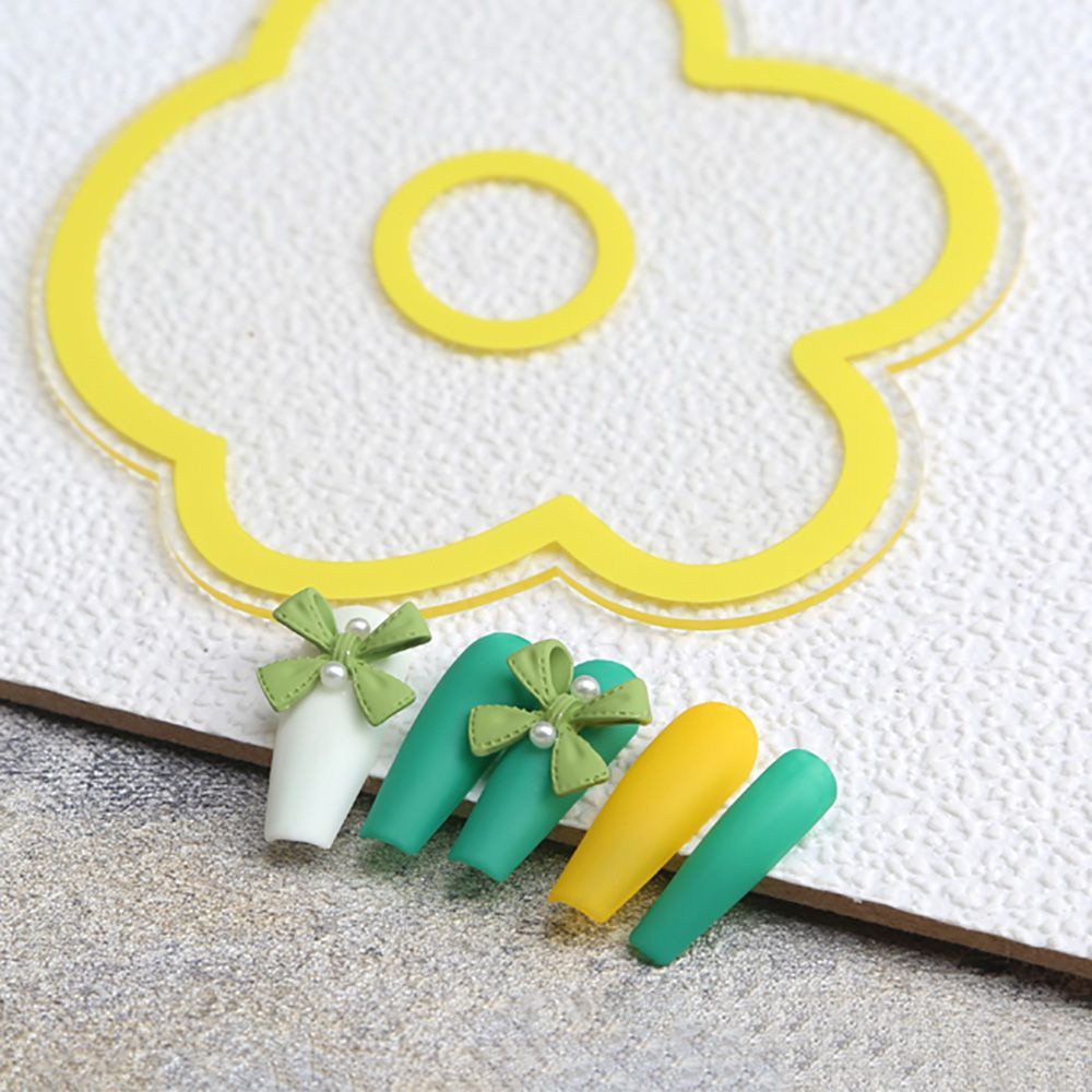 [Hàng mới về] Giá đỡ trưng bày móng tay giả bằng acrylic nhiều màu hình bông hoa/móng vuốt mèo phong cách Nhật Bản