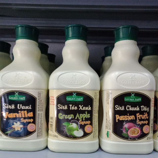 Siro Golden Farm 2 lít đủ vị