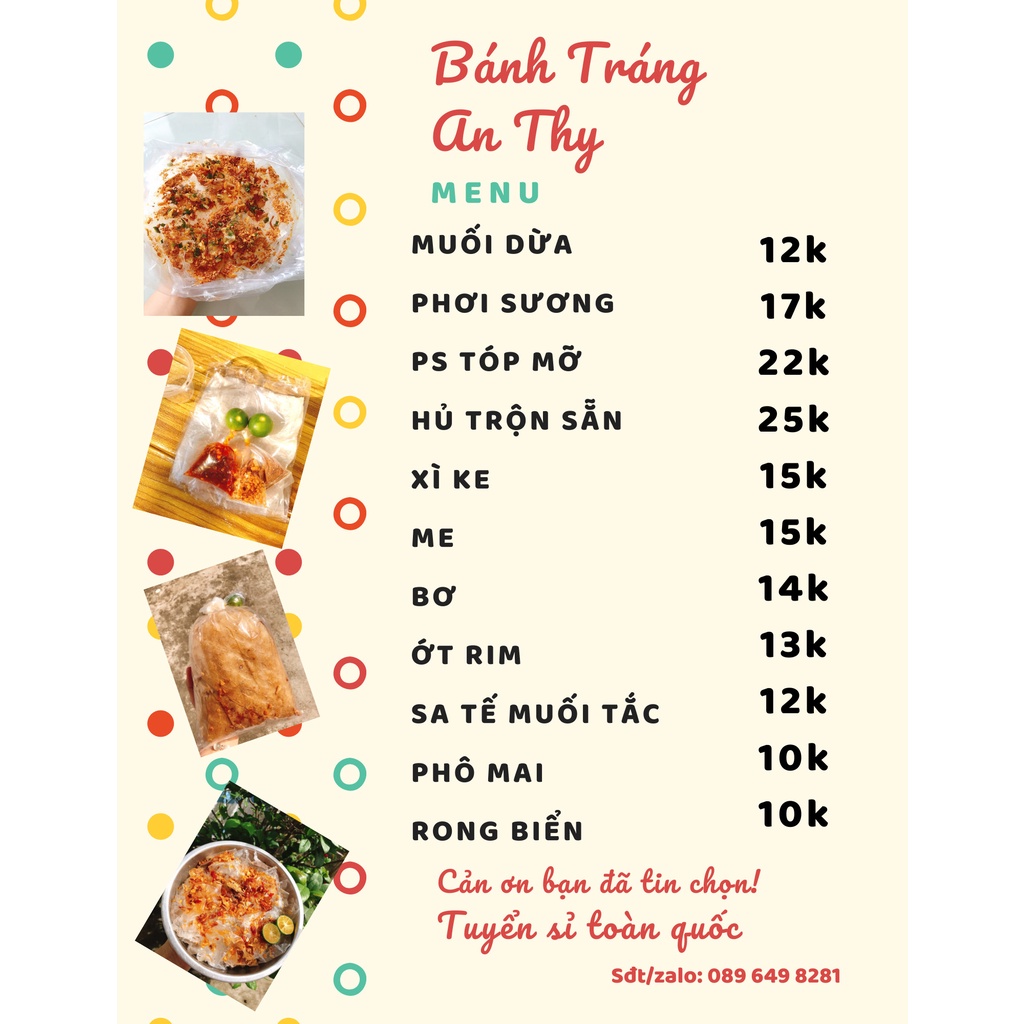Bánh Tráng Muối Dừa