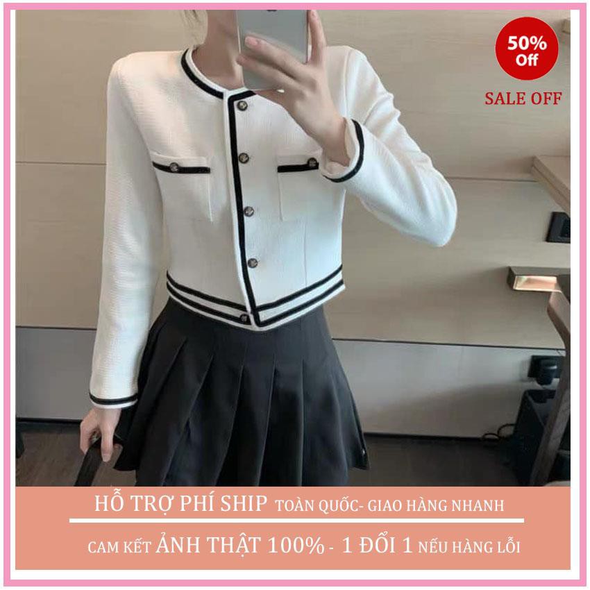 (ẢNH THẬT) ÁO KHOÁC DẠ CROPTOP  VIỀN NỔI 2 MẦU THỜI TRANG 1989, ÁO KHOÁC DẠ NỮ, ÁO KHOÁC MÙA ĐÔNG