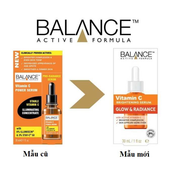 Tinh Chất Dưỡng Balance Active Formula Vitamin C Power Serum