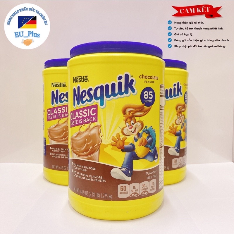 HOT DEAL: CA CAO NESQUIK ĐỨC 900G DATE MỚI NHẤT TT T1.2022