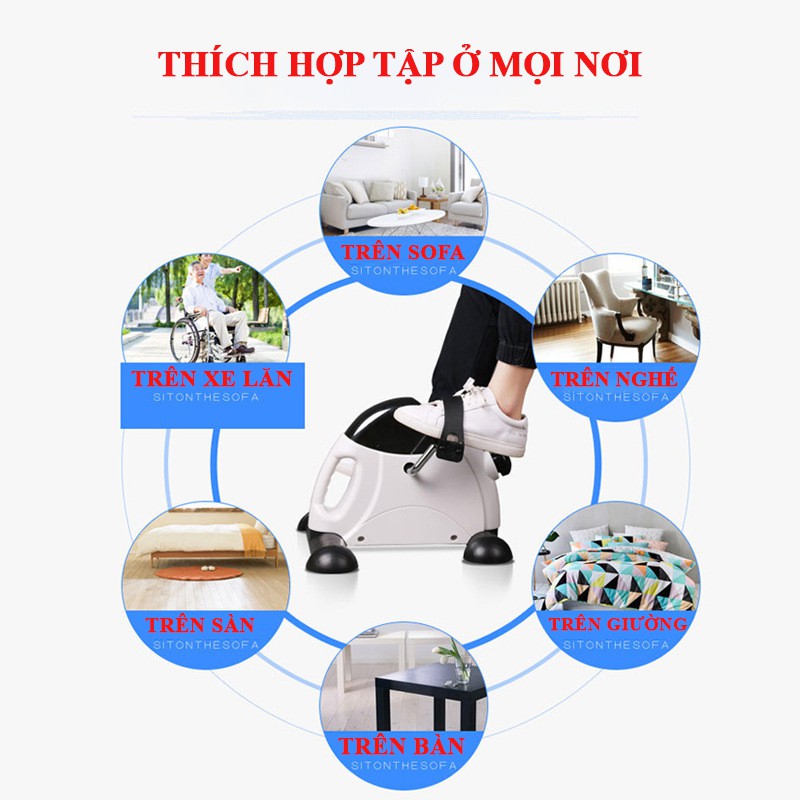 XE ĐẠP TẬP THỂ DỤC MINI CAO CẤP TẠI NHÀ-TẠI VĂN PHÒNG MỌI LÚC MỌI NƠI-CYCLE02