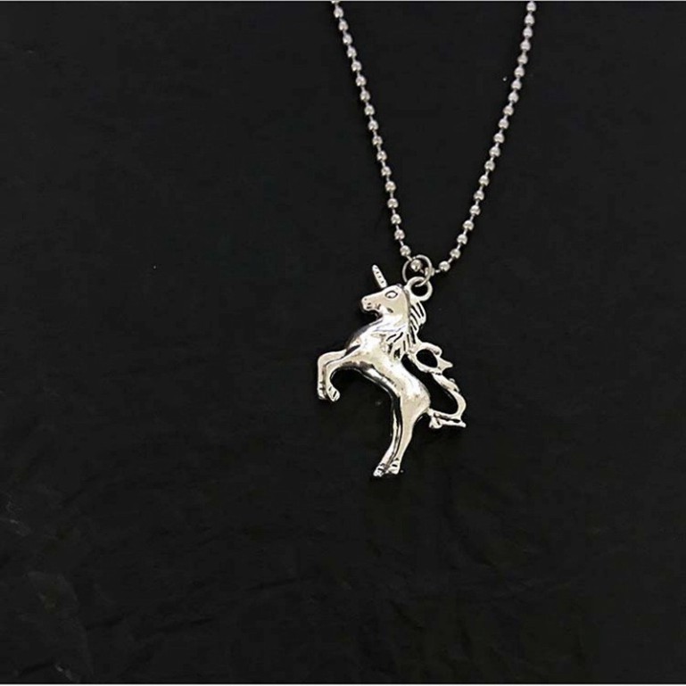 Sale 69% Dây chuyền mặt kì lân ngộ nghĩnh xinh xắn, 2 Giá gốc 21000đ- 40C58-1