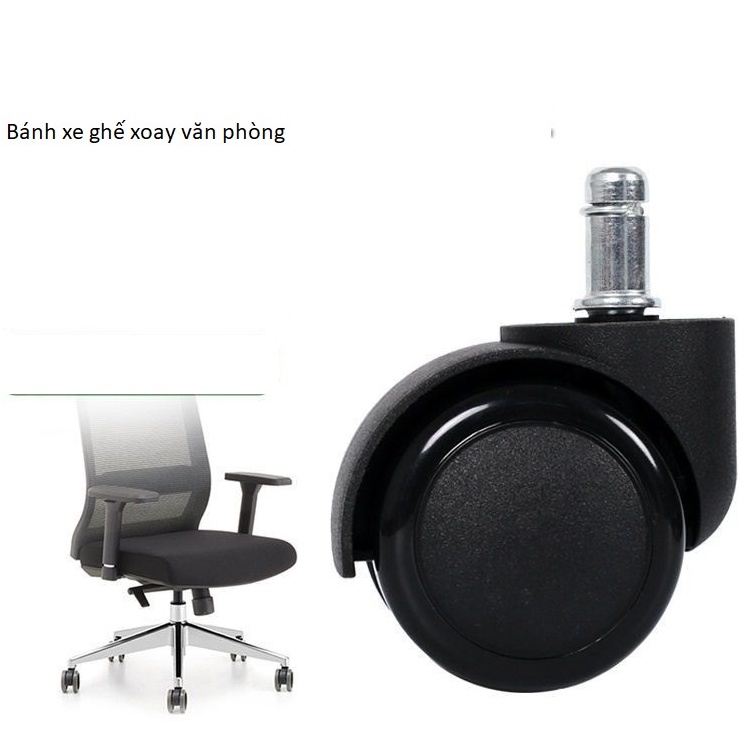 Bánh xe kệ tủ Bánh xe nhựa Bánh xe quạt hơi nước Nguyên Việt chạy êm, bền chắc
