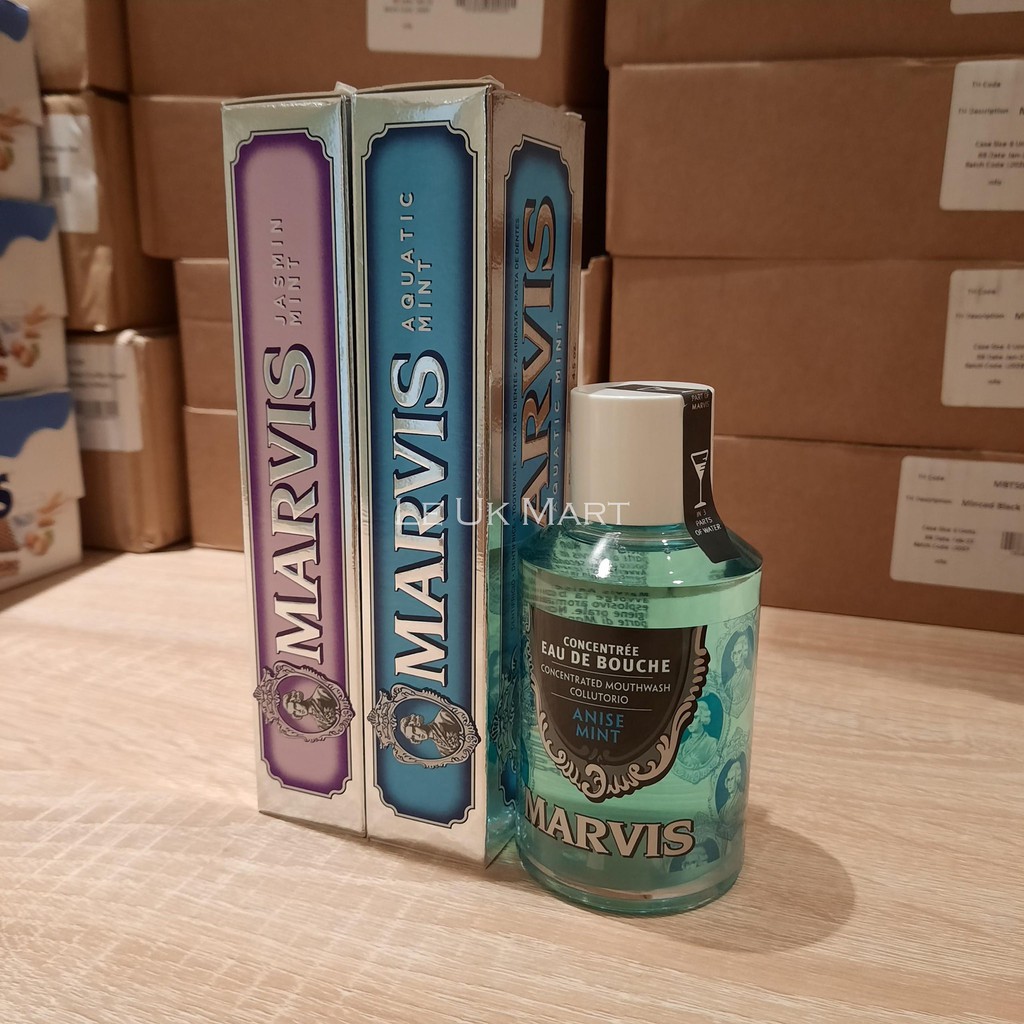 Nước súc miệng Marvis