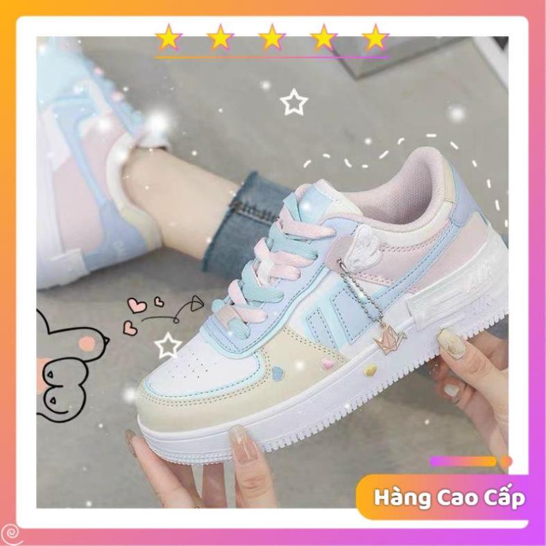 Giày Sneakers Nữ Ulzzang Nhiều Màu Sắc Có Kèm Tag Treo