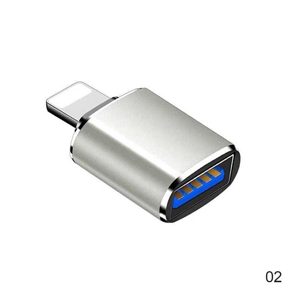 Lightning to USB OTG Camera Adapter USB 3.0 Female Connector for iPhone to USB Data USB Disk | BigBuy360 - bigbuy360.vn