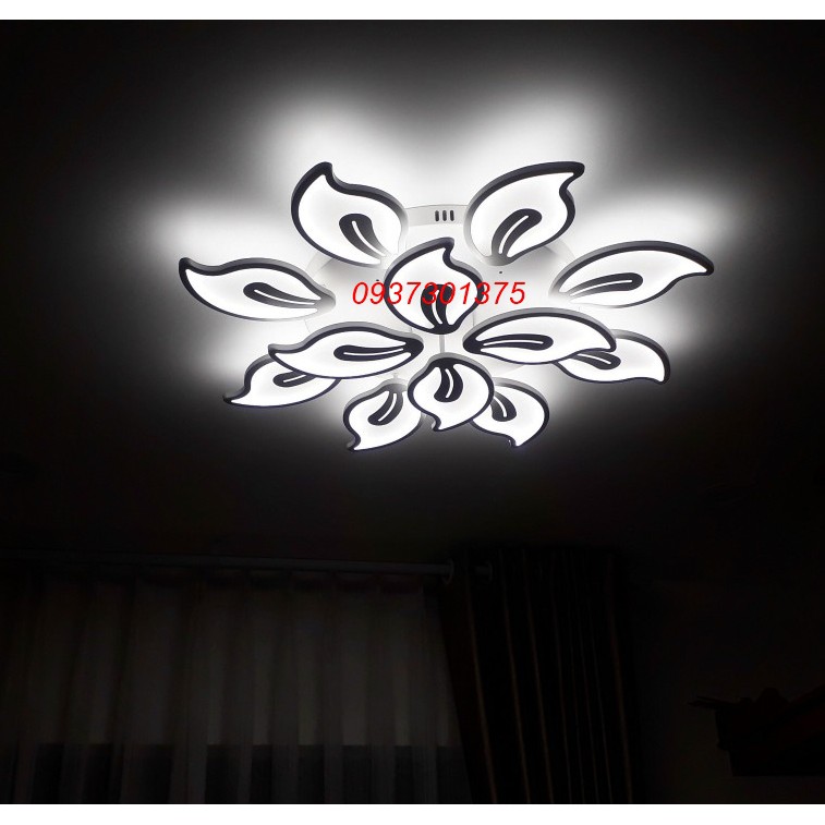 Đèn Ốp Trần LED Hiện Đại Trang Trí Phòng Khách TT20-Có Điều Khiển Từ Xa Phân Tầng-Bảo Hành 2 Năm