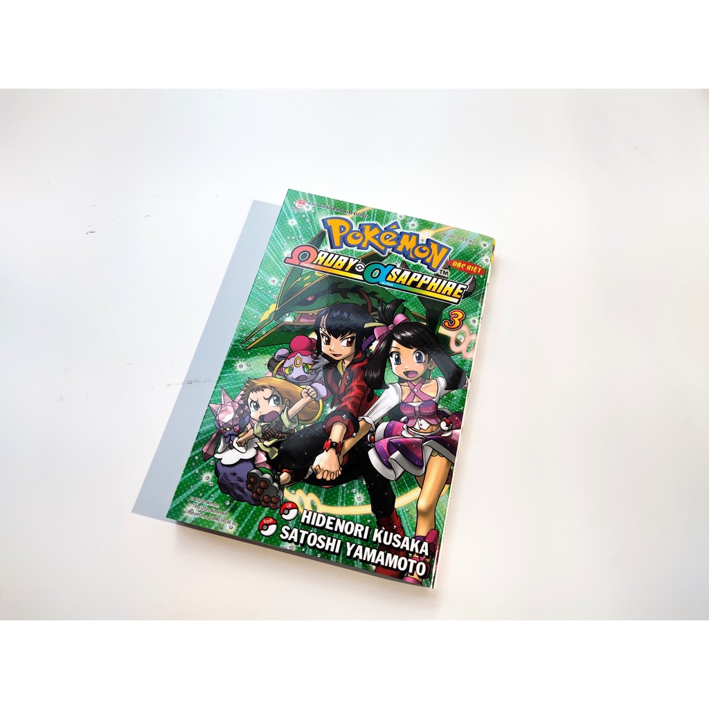 Sách - Pokémon Đặc Biệt Ω Ruby Α Sapphire Boxser 3 Tập - Tặng Kèm Bookmark (Số lượng có hạn) | BigBuy360 - bigbuy360.vn