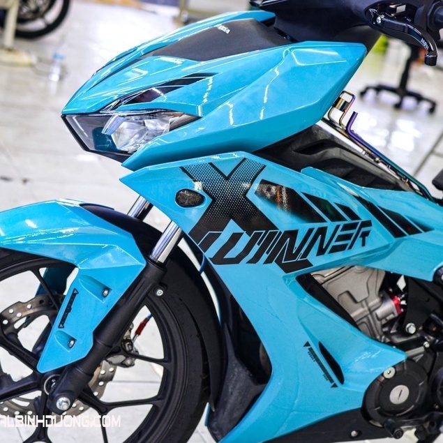 Tem Trùm Winner X Xanh Ngọc Cực Chất - Decal 3 Lớp Siêu Xịn