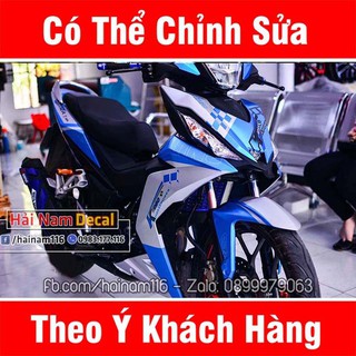 Tem Trùm Winner Xanh Trắng Domino