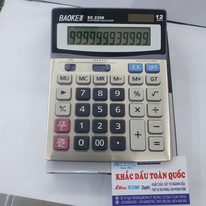 [Sỉ &amp; Lẻ] Máy Tính BAOKE EC - 2358 (12 Số)