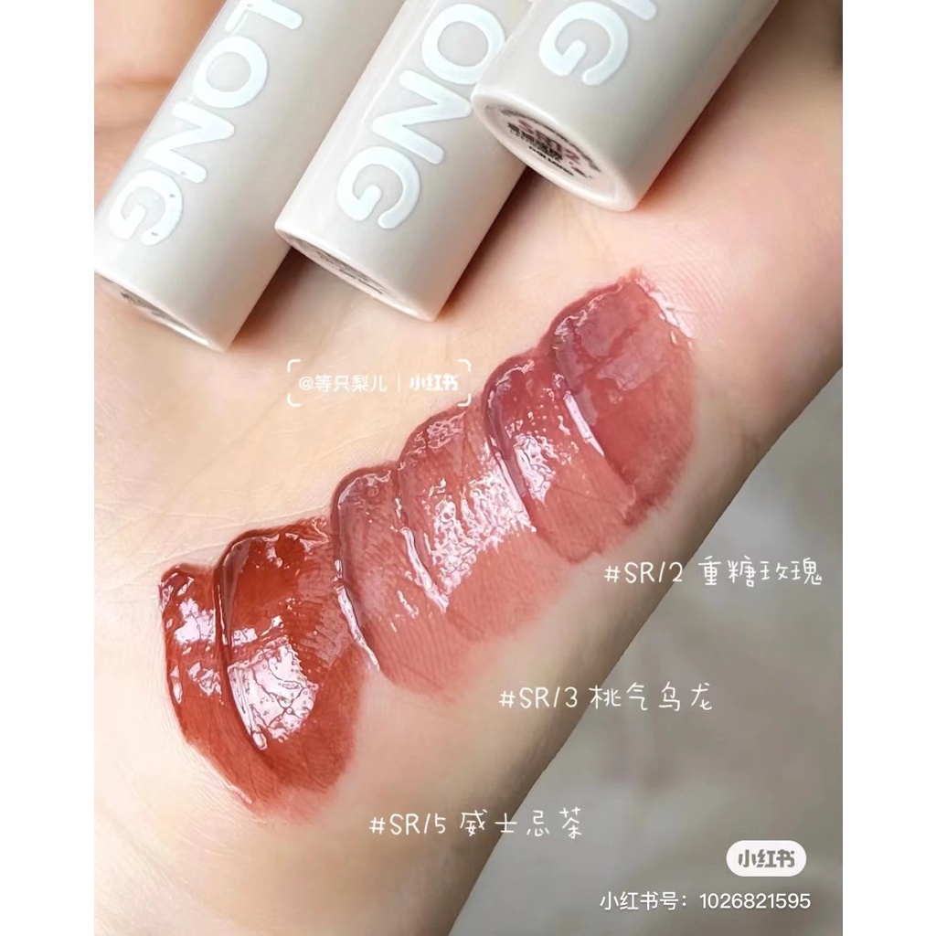 Mới! LEEMEMBER Son bóng dưỡng ẩm không dính màu hồng đào tự nhiên ánh gương dưỡng ẩm không bết dính nhiều màu dễ thương son bóng lipgloss | BigBuy360 - bigbuy360.vn