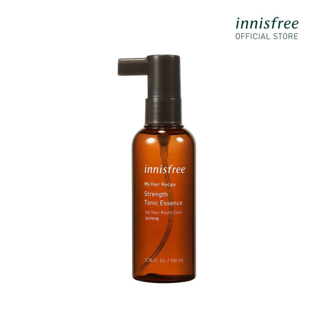 [Mã COSIF05 giảm 10% đơn 400K] Xịt dưỡng tóc innisfree My Hair Recipe Strength Tonic Essence For Hair Roots Care 100ml