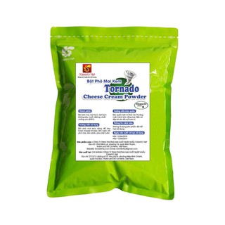 Bột Phô Mai Kem Tornado dùng để làm Cheese foam trà sữa, Nước xốt phô mai, Bánh (500g)