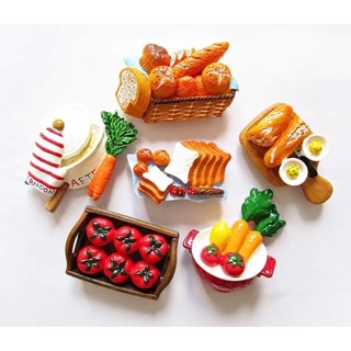 🥪Nam châm trang trí tủ lạnh mẫu bữa sáng