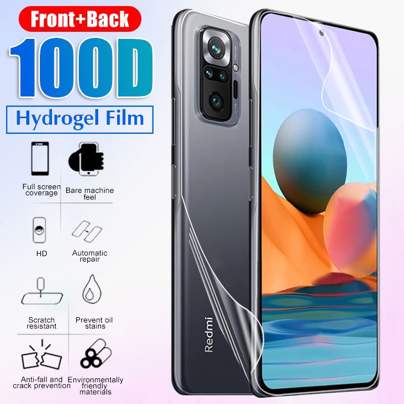 Miếng dán PPF trong suốt mặt trước sau cho Xiaomi Mi 9T 10T 11T 11 Lite Poco F2 F3 X3 X4 M3 M4 Pro Redmi Note 7 8 9 9S 10 10S 11 11S 12 12S