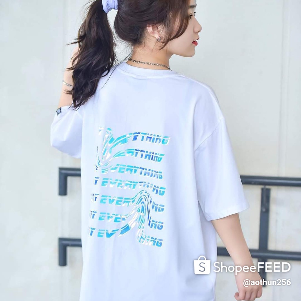 FREESHIP EXTRA Áo Phông unisex HoLoGram đổi màu Dáng Rộng tay lỡ The Zed - áo thun 360 tay lỡ unisex