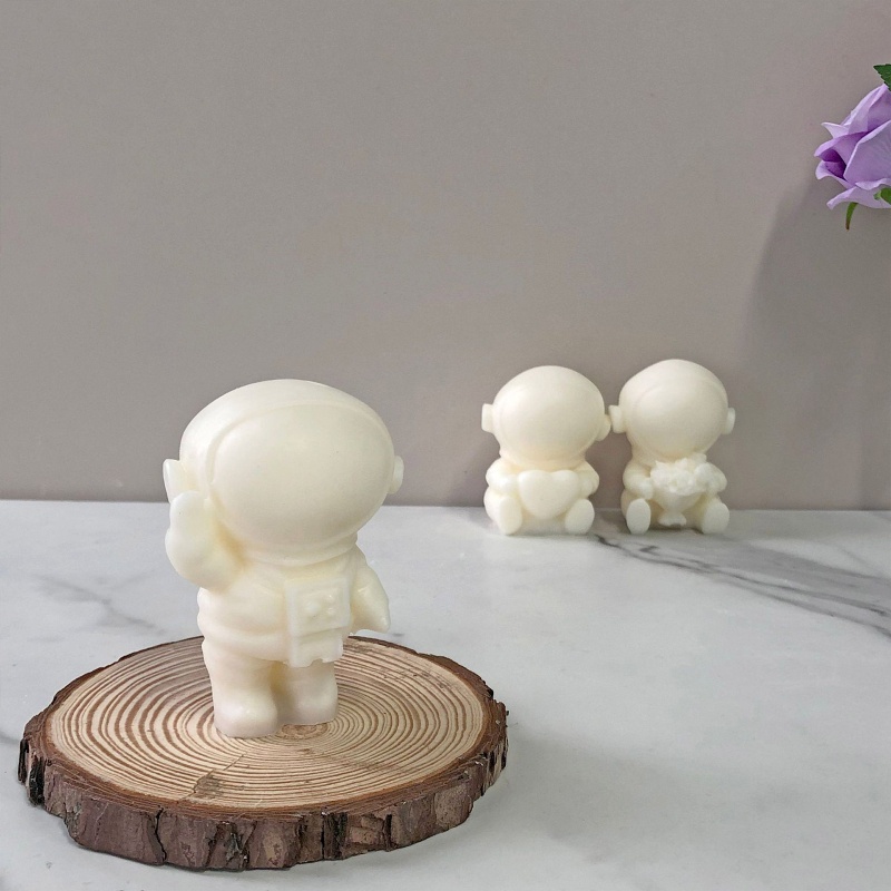 Khuôn Silicone Làm Nến Hình Người Ngoài Hành Tinh