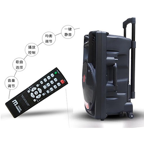 Loa kéo di động Malata M+9018 - 2.5 tấc