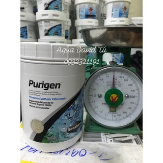 Vật Liệu Lọc Bể Cá Cảnh SEACHEM PURIGEN( túi 100ML = 60gr chiết từ hộp 2000ml) (Đã bao gồm túi đựng)