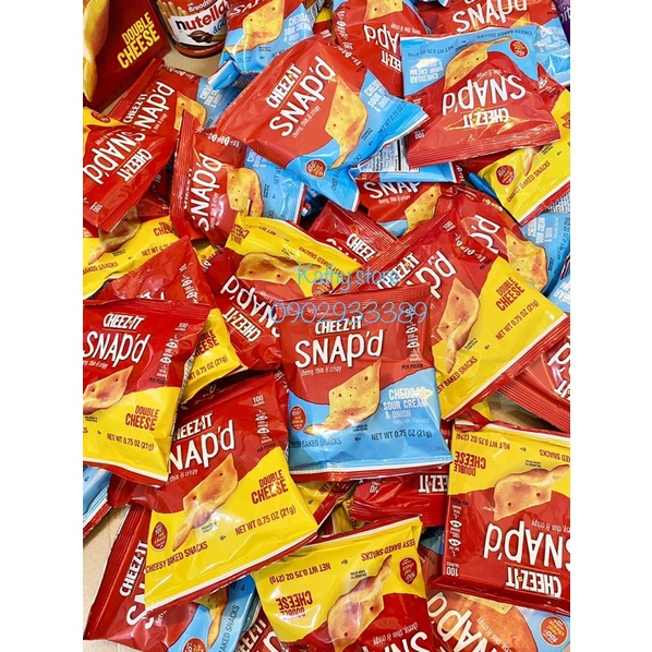 🧀 Snack phô mai Cheez-it Snap's gói 21g