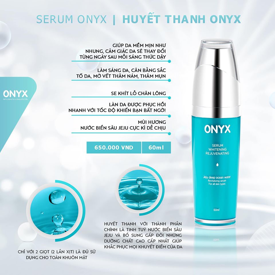 Serum ONYX WHITENING REJUVENATING 60ml