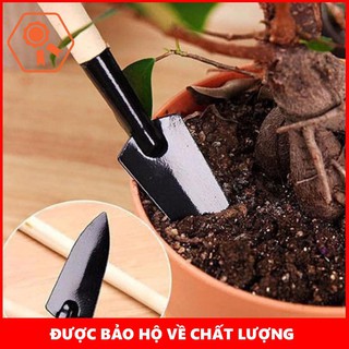 Bộ cuốc xẻng làm vườn mini 3 món