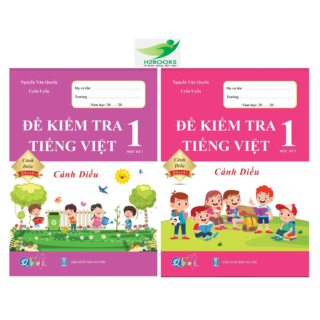 Sách - Đề kiểm tra môn Tiếng Việt lớp 1(tập 1 và tập 2) Cánh Diều -  (Biên soạn theo chương trình mới của Bộ giáo dục)