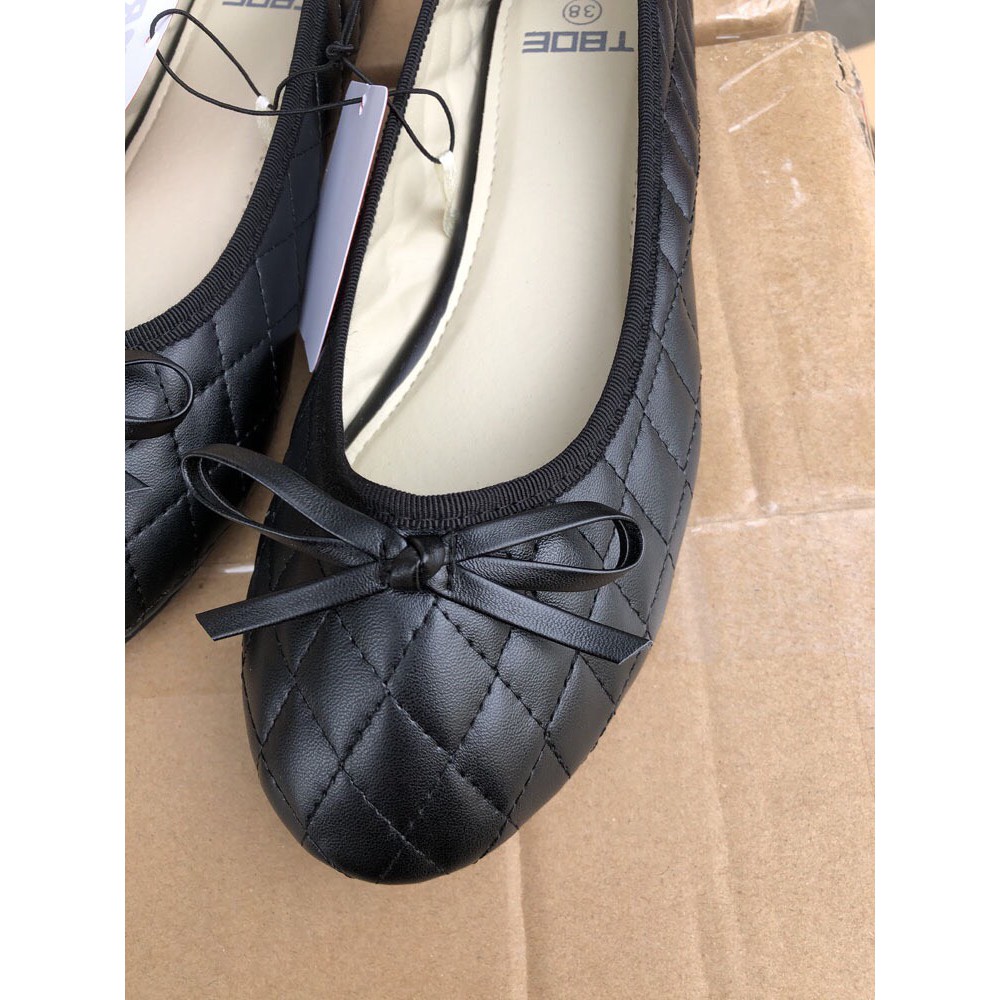 Giày búp bê nữ hình quả trám, da mềm hàng Trung Quốc xuất khẩu | BigBuy360 - bigbuy360.vn