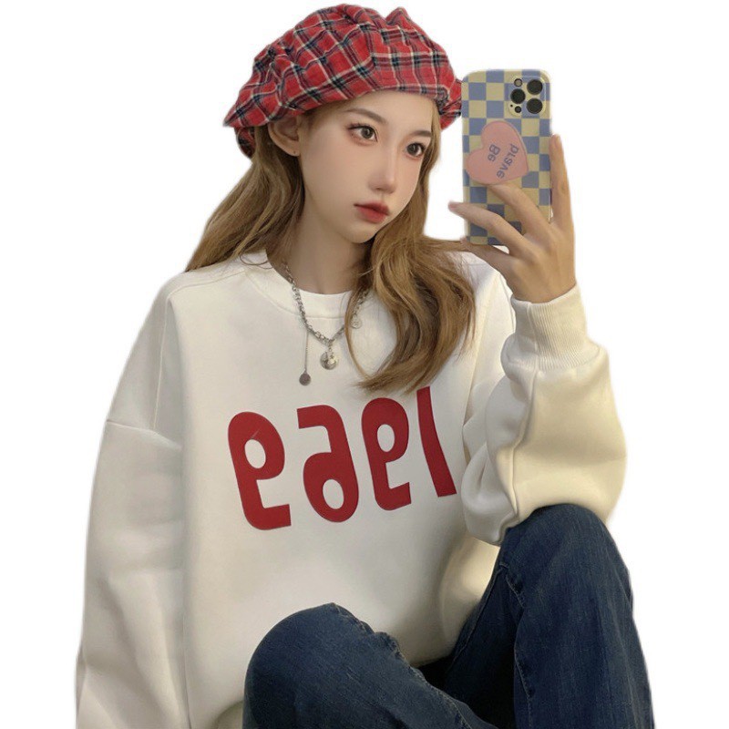 Áo Sweater Nỉ Cottong 19 69 tay bồng HARI