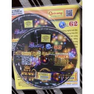 Đĩa Karaoke Airang vol 66 ( vol mới nhất ). seria
