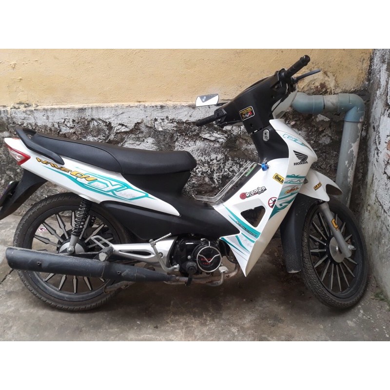 Tem rời Wave 100cc. 50cc Màu Xanh Ngọc V1