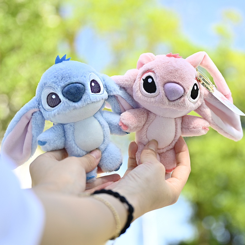 Móc Khóa Hình Stitch Nhồi Bông 5in Dễ Thương