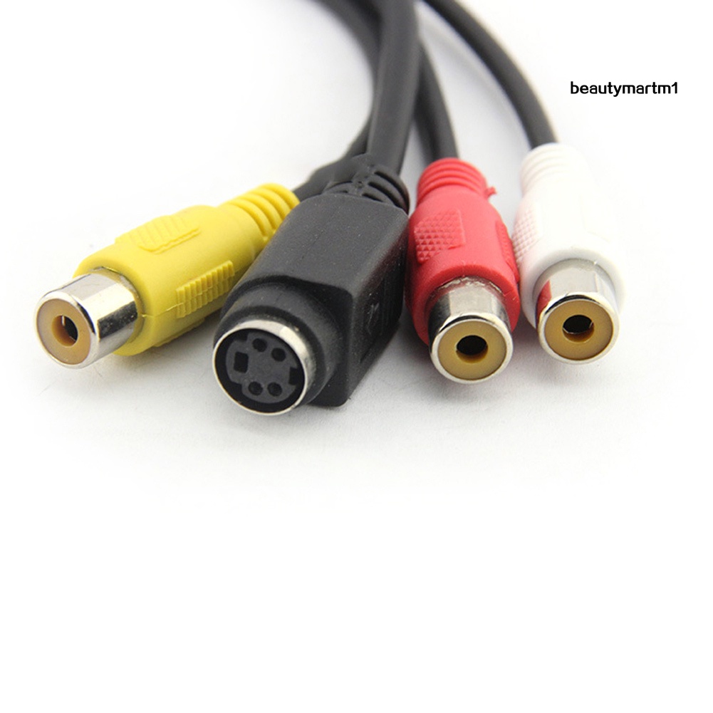 Dây Cáp Chuyển Đổi Svga Sang S Video 3 Rca Av Cho Laptop Pc Hdtv | BigBuy360 - bigbuy360.vn