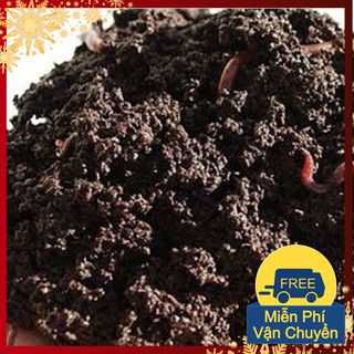 Phân bón trùn quế nguyên chất