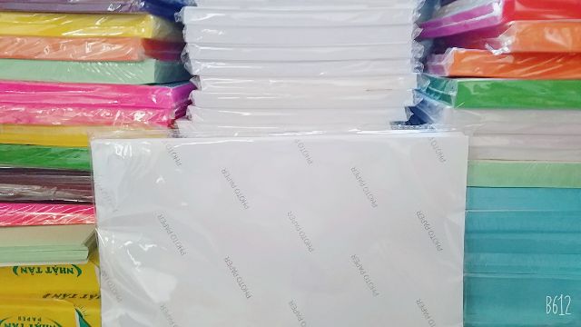 Giấy in ảnh decal  A4