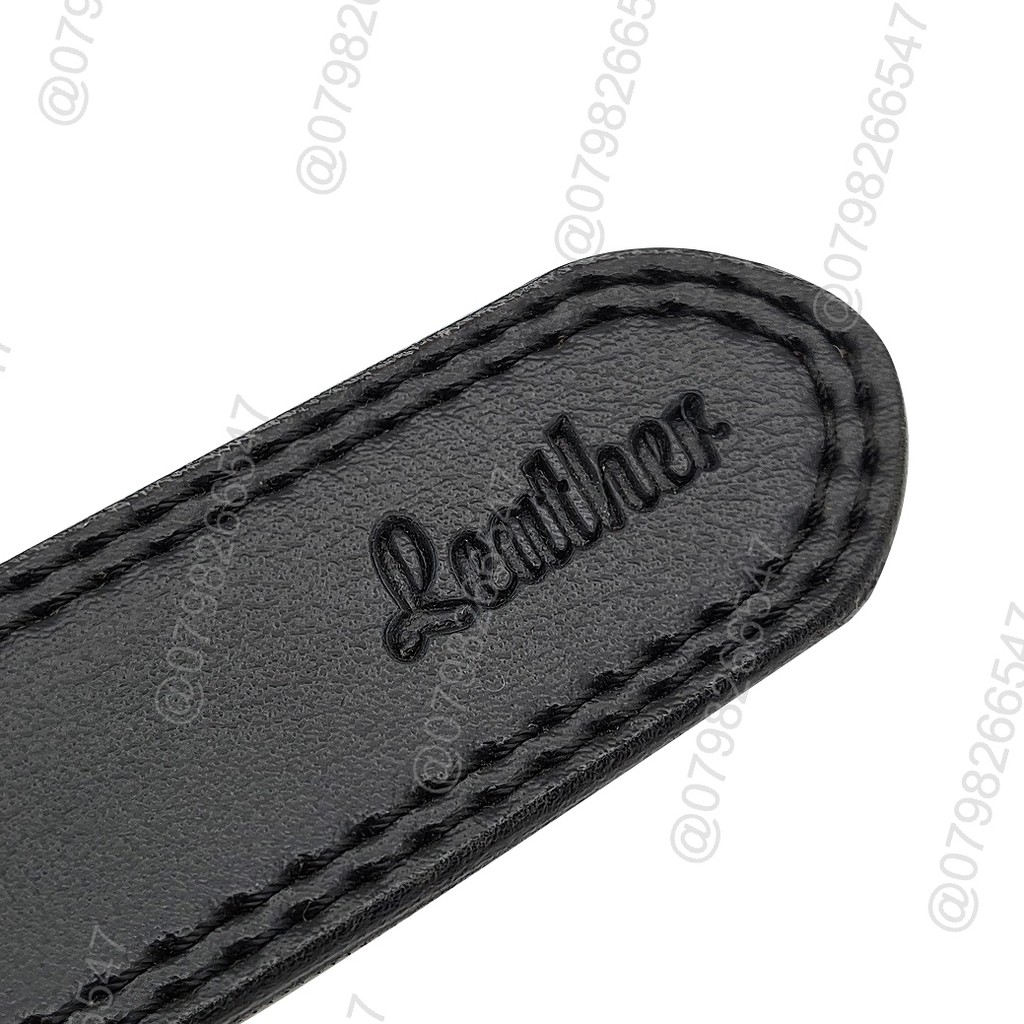 Thắt lưng cao cấp da PU DHM-202 | Đầu khóa kim màu đồng thời trang | Bảo hành 12 tháng