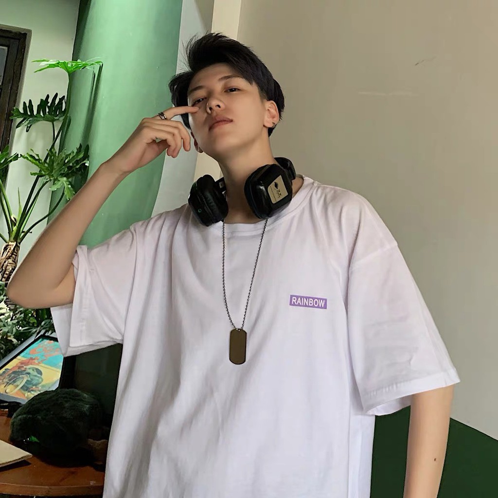 Áo thun tay lỡ phông Unisex nam nữ oversize form rộng VẨY SƠN ANHStore A06