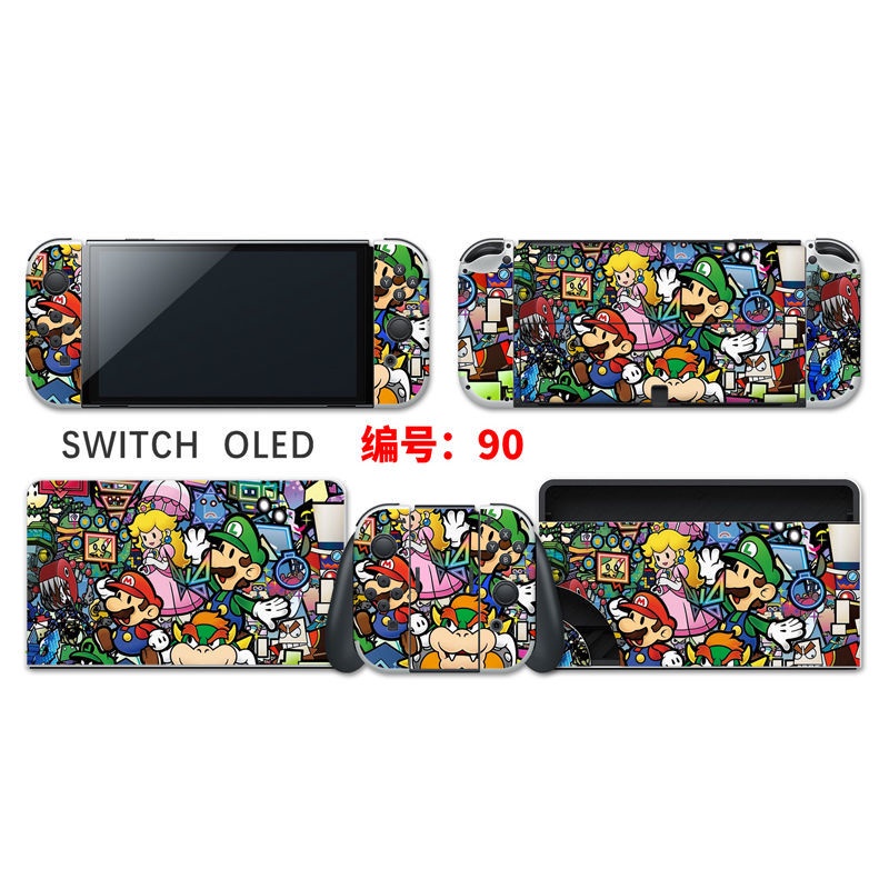 Nhãn dán trang trí Nintendo Switch xinh xắn