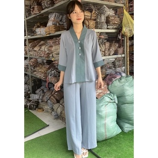 Đồ Lam Đi Chùa# Bà Lai Đũi Chui Phối