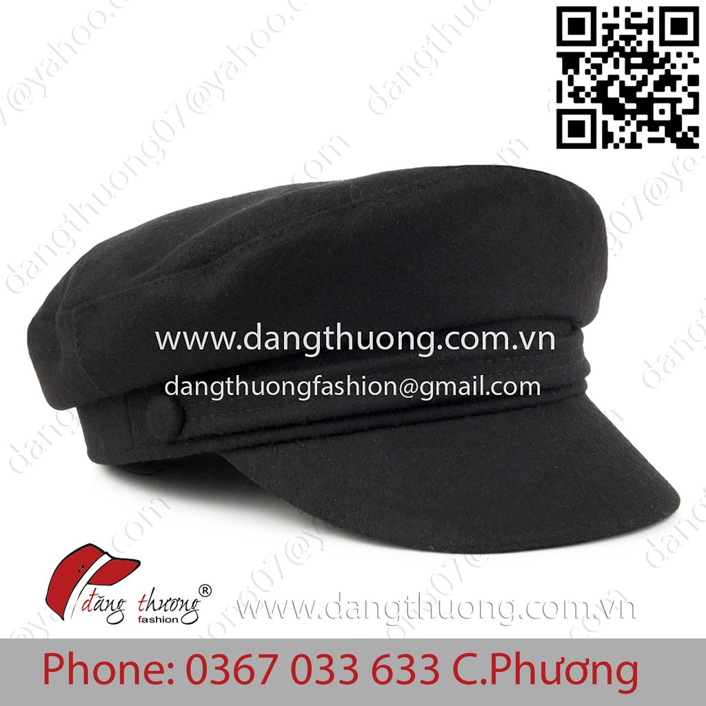 Mũ nón nồi nỉ dạ baker boy newsboy thời trang